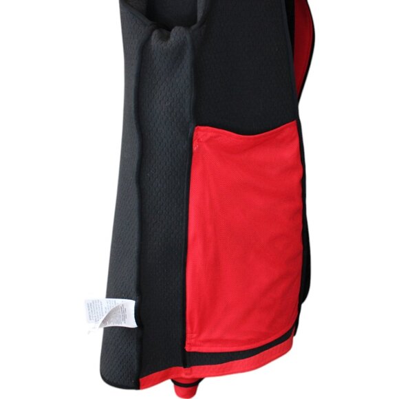 Nike Therma-Fit CANADA Jacket Medium Thumbholes Red Zipper Front Pockets d224 - Picture 11 of 11